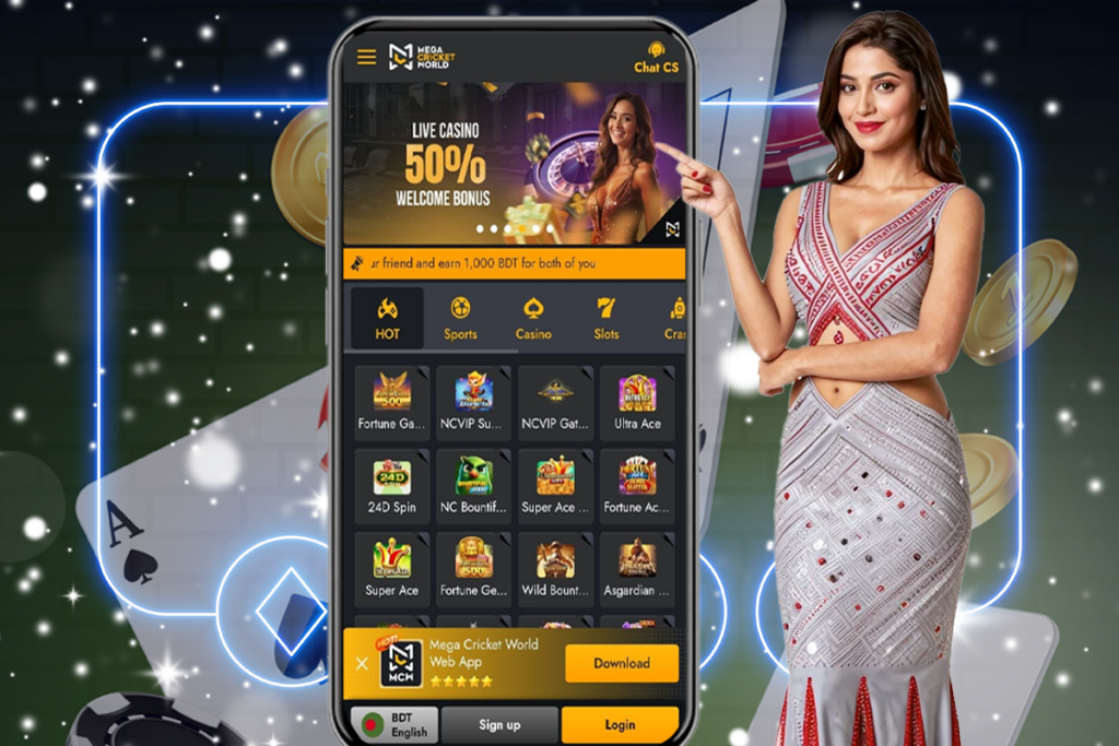 Registration and Mega Cricket World Login Process